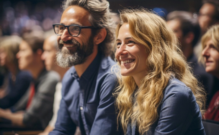 Image of man and woman to support the Venue