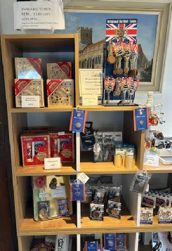 One of many shop images advertising various items for sale