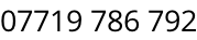 07719 786 792