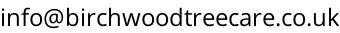 info@birchwoodtreecare.co.uk